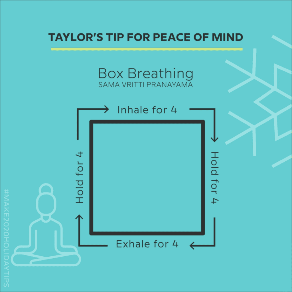 make advent calendar box breathing exercise