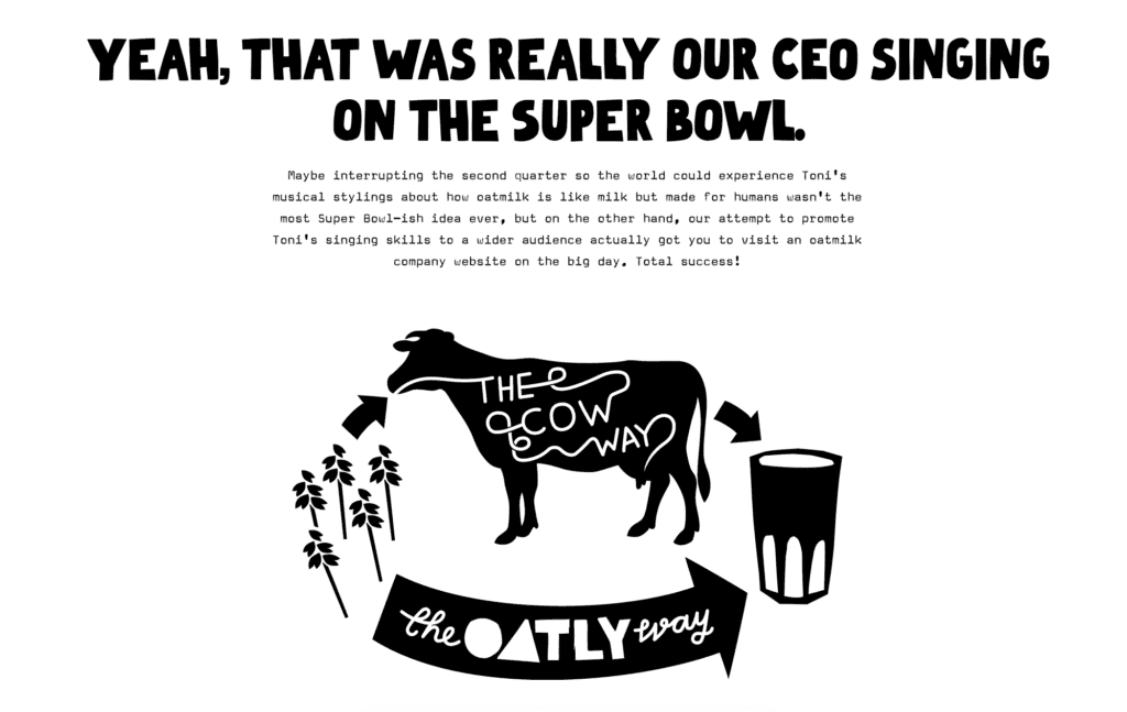 Oatly's bizarre Super Bowl ad helped the company sell out a t-shirt saying  'I totally hated that commercial'