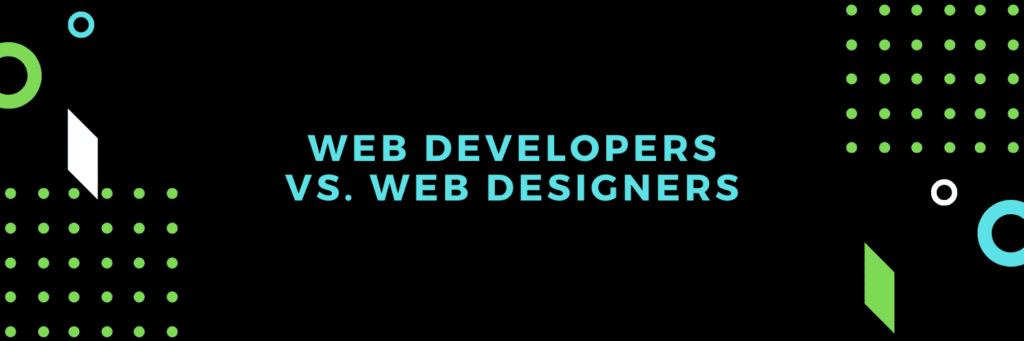 web developers vs. web designers